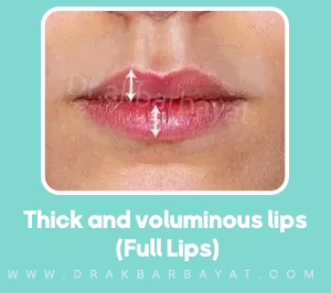 تُعد الشفاه الممتلئة